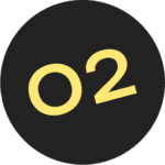 Dessin d'oxygène moléculaire O2 pour la santé respiratoire et la vie quotidienne.